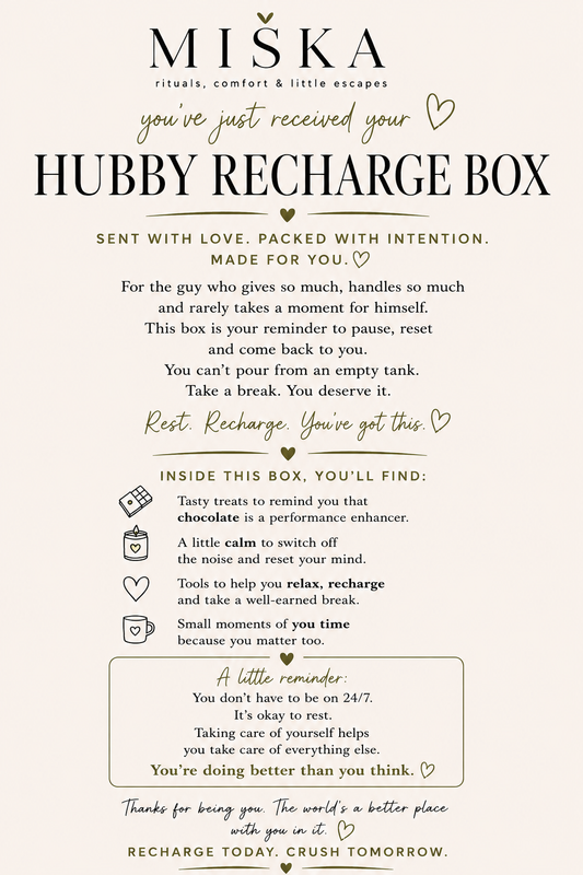HUBBY RECHARGE BOX