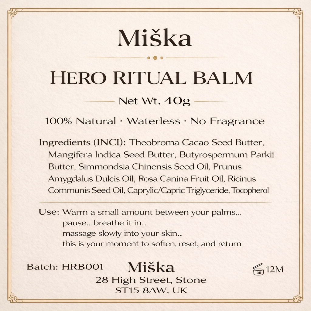 Miška Hero Ritual Balm 40g