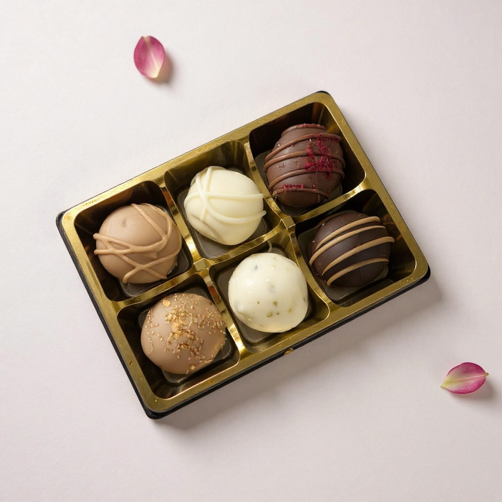 ALCOHOL 6 choc gift box