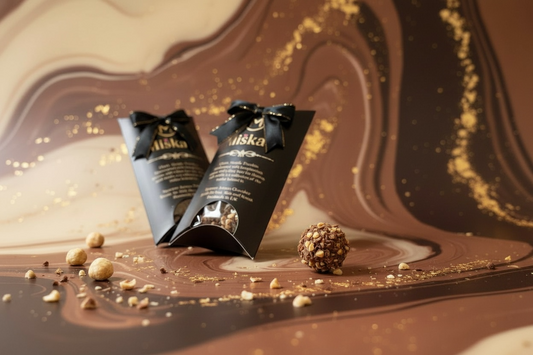 Hazelnut & Almond Praline Truffles (Pouch of 8)