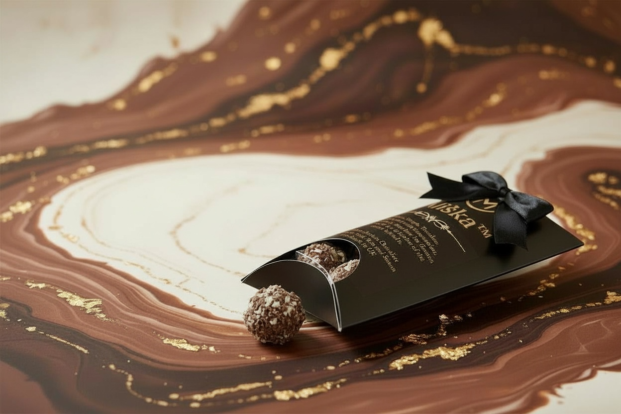 Black & White Cherry Truffles (Pouch of 8)