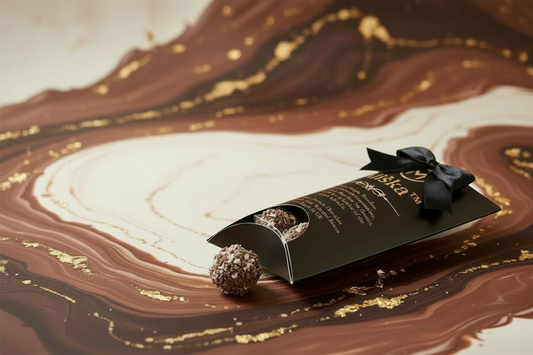 Black & White Cherry Truffles (Pouch of 8)